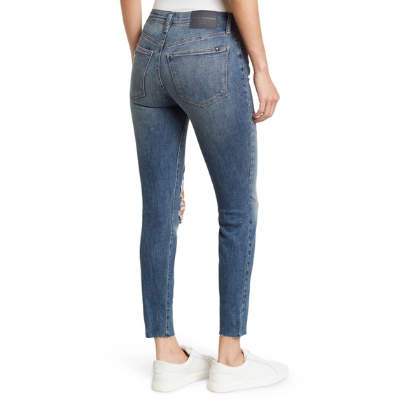 Lucky Brand NWT Ava Destroyed Midrise Skinny with Raw Hems 6/28 - Picture 7 of 12
